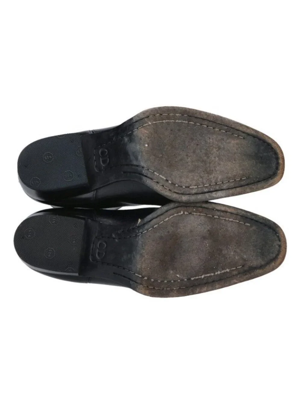 Dior Homme Side Gore Chelsea Leather Heels Boots